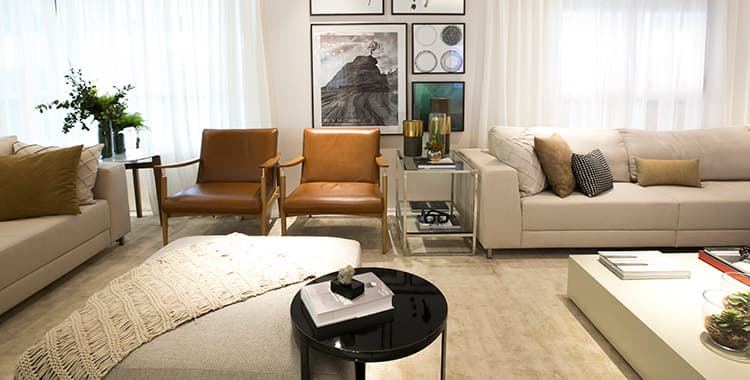 Como misturar texturas na decoração de ambientes