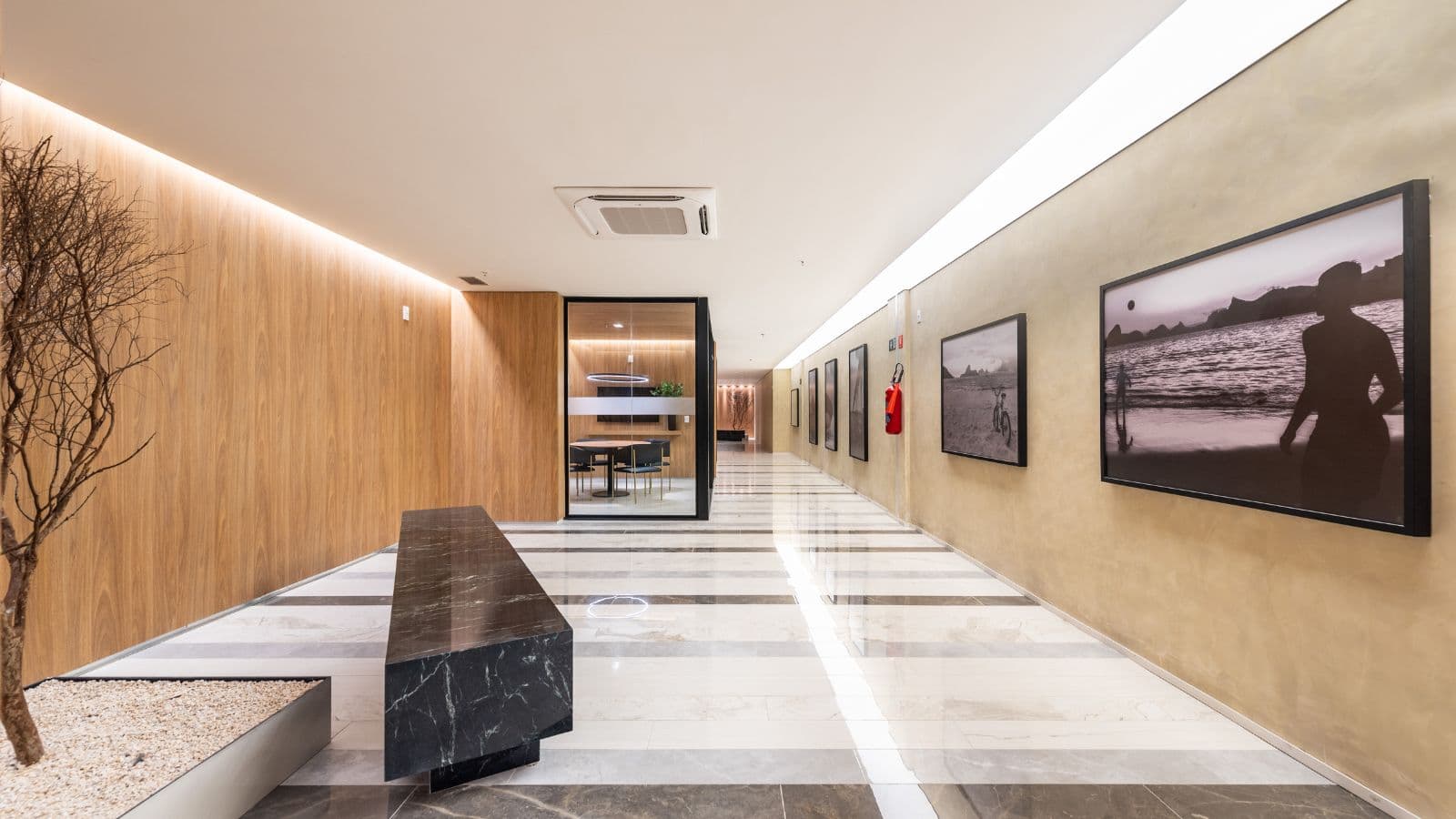 Foto real da galeria e home offices do Home Boutique by Tegra